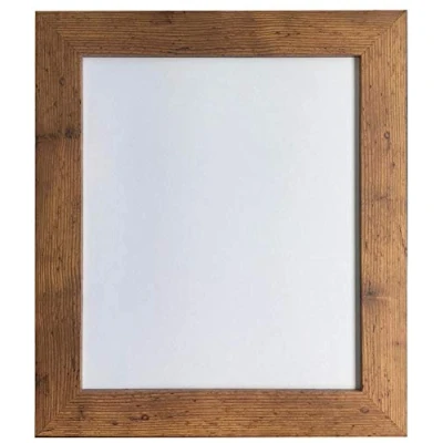 Image of FRAMES BY POST Metro Vintage Wood Picture Photo Frame Plastic Glass 24 x 18 Inch