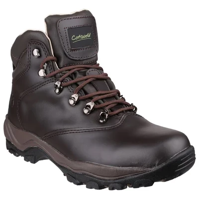 Image of Cotswold Winstone Leather Waterproof Mens Brown