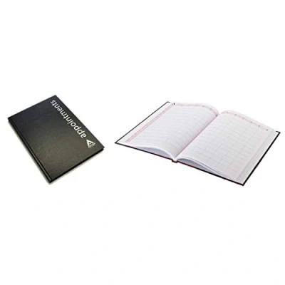 Image of Agenda Appointment Book 6 Assistant Black