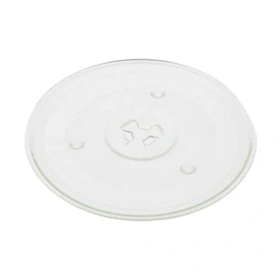 Image of UTIZ 315mm 12.4&#039;&#039; Inch Universal Microwave Turntable Glass Replacement Plate Tray with 3 Fixers Strong Durable Scratch Resistant