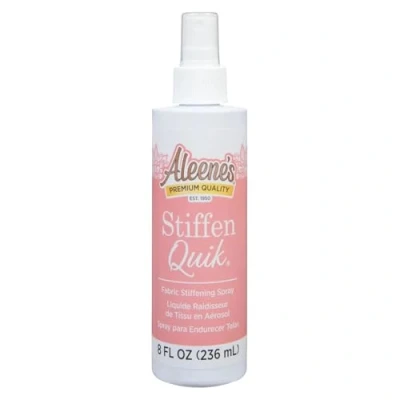 Image of Aleene&#039;s 15581 Stiffen quick Fabric Stiffening Spray (8oz),transparent, 236 ml