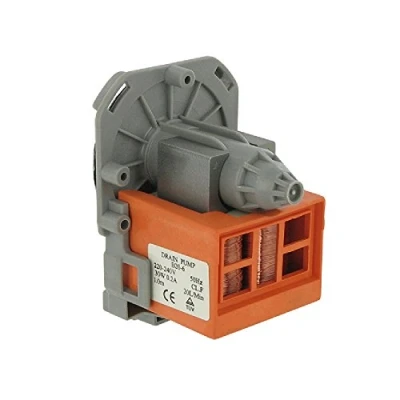 Image of Paxanpax Universal Drain Outlet Pump Base with Twist and Screw Fixing/Twin Plug In/Bottom Positioned Front Facing Terminals, 220 240 V, 50 Hz