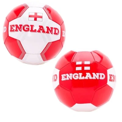 Image of Toyland® England Country Themed Football (8lbs/Size 5) Euros &amp; World Cup Outdoor Toys 14 Styles Available (England)