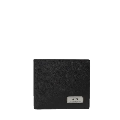 Image of Armani Exchange Wallet, Size: One Size, Nero