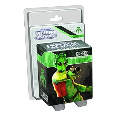 Image of Fantasy Flight Games, Imperial Assault Villain Pack Greedo, Board Game, Ages 14+, 2 5 Players, 60 120 Minute Playing Time