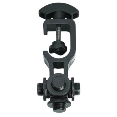 Image of Gator Frameworks Accessory Mount for Microphone stands; Fits up to 4 Accessories (GFW MIC MULTIMOUNT)
