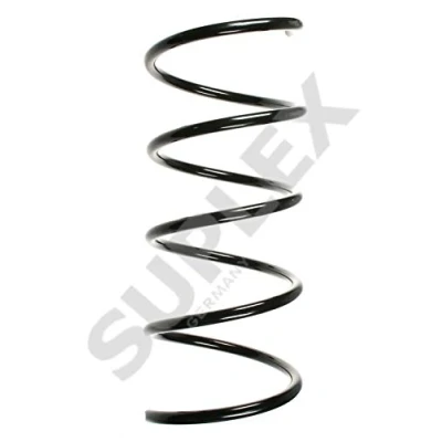 Image of 2033214204, A2033214204 Coil spring SUPLEX 19334 Front Axle with constant wire diameter red (3x) MERCEDES BENZ: CLK Coupe, C Class Saloon