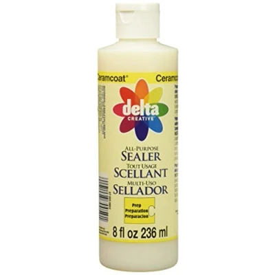 Image of Plaid PE070050802W Delta Ceramcoat All Purpose Sealer, 8 oz.