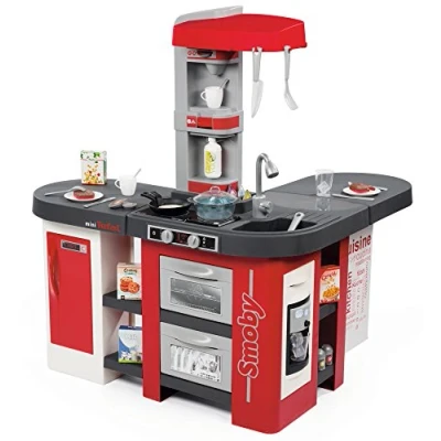 Image of SMOBY Kitchen Studio XXL Bubble with 38 Accessories, simulates the effect of boiling water, refrigerator, oven, dishwasher, ice dispenser, coffee machine, 7600311025