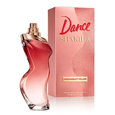 Image of Shakira Perfumes Dance Midnight Muse Eau de Toilette for Women Long Lasting Femenine, Romantic and Charming Fragance Floral, Fruity Vanilla Notes Ideal Day Wear 80 ml
