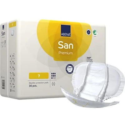 Image of Abena Abri San Premium Number 7 PZN 03560567 (30 items).