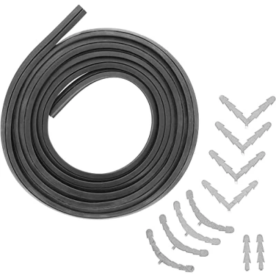 Image of UTIZ Universal Silicon Rubber Oven Cooker Door Gasket Seal 3 in 1 kit Sided &amp; 4 Sided, Round and Cornered(Full Fitting Instruction Booklet Included)
