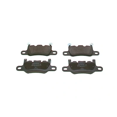 Image of 99135294882, 9GT698151T, 9GT698451G, 9GT698451P Brake pad set BOSCH 0 986 424 926 Low Metallic with anti squeak plate, mounting manual