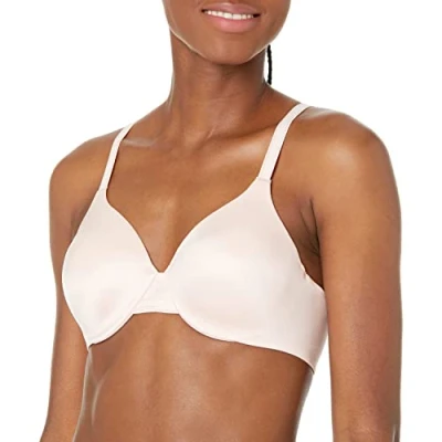 Image of Bali Women&#039;s All Round Smoothing Temples Bras, Blushing Pink, 38D