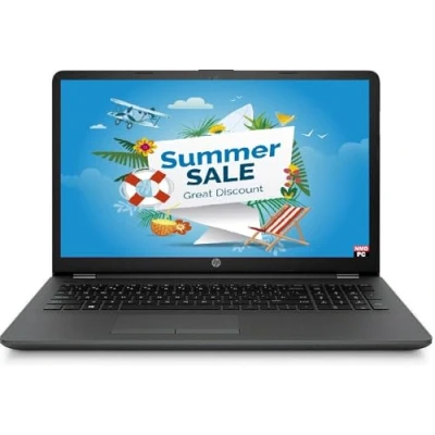 Image of HP 255 G9 15.6 inch FHD Laptop, 6 Core AMD Ryzen 5 5500U Processor, 32GB RAM, 1TB SSD, Bluetooth, HDMI, Webcam, Windows 11 Home, silver Grey (HP 15 Laptop)