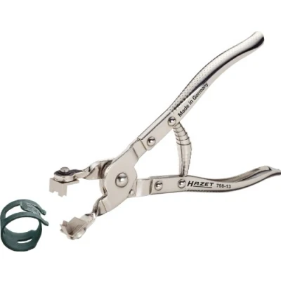 Image of Hazet 192 mm Hose Clamp Pliers Silver