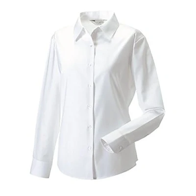 Image of Russell 932F women&#039;s Shirt in White