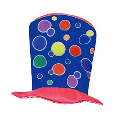 Image of Dress Up America Clown Top Hat (Yellow)