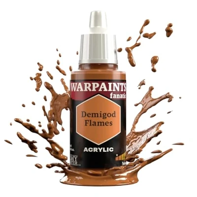 Image of The Army Painter Yellows &amp; Oranges Warpaints Fanatic 18ml Acrylic Paints (Demigod Flames)