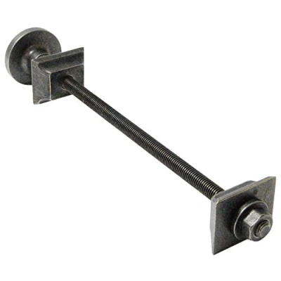 Image of SMR Bathrooms W TRS LUX PEW Cast Iron Radiator Luxury Wall Stay/Tie Pewter