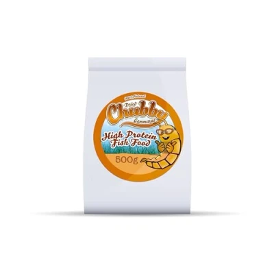 Image of Chubby Mealworms Dried Gammarus Shrimp (500g), Siberian Shrimps for Fish, High Protein Shrimp, Ideal Koi &amp; Aquarium Fish Food, Food Pond Fry, Reptiles, Young Turtles Terrapins