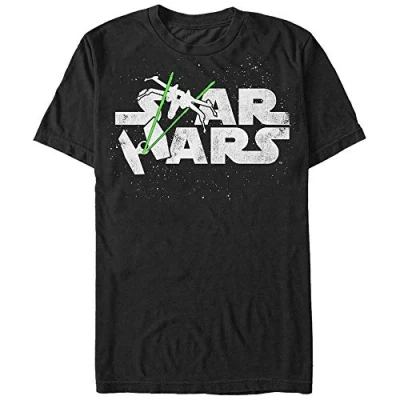 Image of STAR WARS Men&#039;s Can&#039;t Shake Em Graphic T Shirt, Black, XL