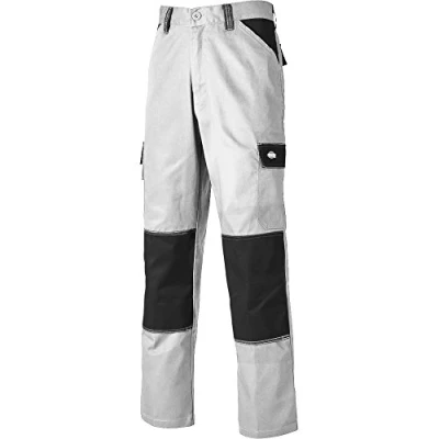 Image of Dickies ED24/7T WGY 40 Size 114 &quot;Everyday&quot; Trousers White/Grey