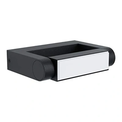 Image of Eglo Lighting Brianza Led Outdoor Modern Wall Light Black IP44