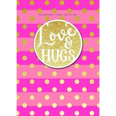 Image of Rachel Ellen Get Well Card Sending You Lots of Love and Hugs