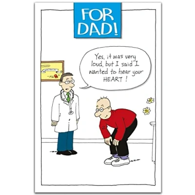 Image of Father&#039;s Day Card For Dad, Humorous Fathers Card, Father s Cards, Funny