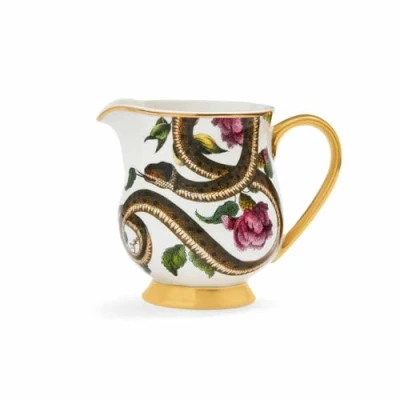 Image of Spode Creatures of Curiosity 0.28 Litre Cream Jug Snake, Multi Coloured, CRC8825 XG