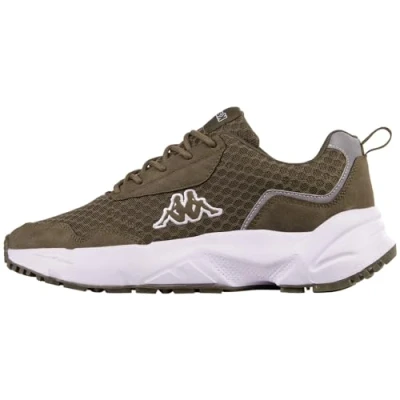 Image of Kappa Unisex Style Code: 243355 Shono Sneaker, Army White, 6 UK