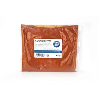 Image of Entirely Ingredients Cayenne Pepper 200g Selected for Quality Premium Food Grade