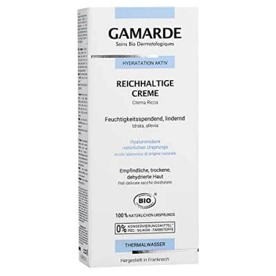 Image of Gamarde Rich Moisturising Cream for Dry Skin