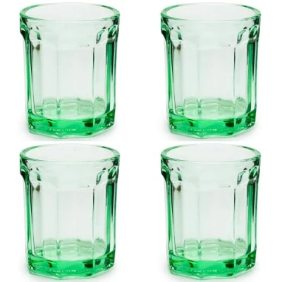 Image of Serax Glass 22cl green Fish &amp;