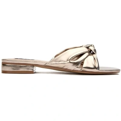 Image of V.GAN Mules, Women&#039;s, Size: 8, Gold Synthetics