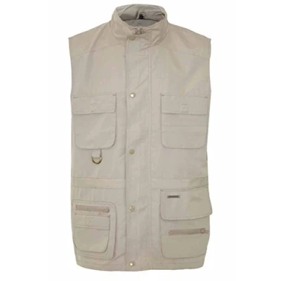 Image of Champion Mens Windermere Country Clothing Light BodyWarmer Stone 3XL