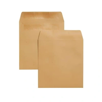 Image of A3Cubed® Manilla Wage Envelope Plain Self Seal (108 x 102 mm) (Pack of 50)