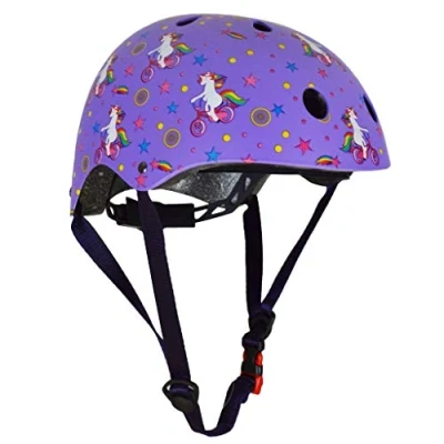 Image of Kiddimoto Kids Bike Helmet, Helmet for Boys and Girls Age 2 10, Lightweight Toddler Skateboard, Bike, BMX, MTB, Scooter, Bicycle, Rollerblade Skating.