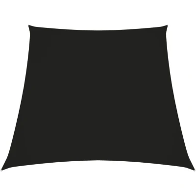 Image of vidaXL Sunshade Sail Oxford Fabric Trapezium 3/5x4 m Black