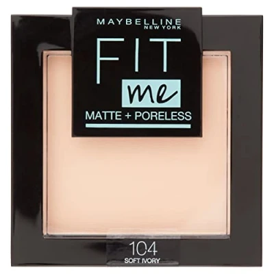 Image of Maybelline New York Fit Me Matte &amp; Poreless Powder 104 Soft Ivory