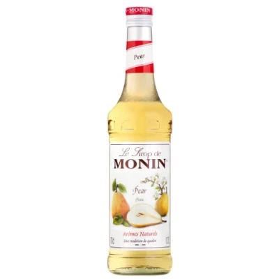 Image of MONIN Premium Pear Syrup 700ml for Cocktails and Mocktails. Vegan Friendly, Allergen Free, 100% Natural Flavours Colourings