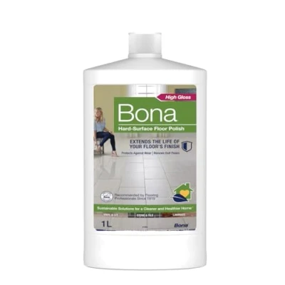 Image of Bona Hard Surface Floor Polish, Gloss, 1 Litre