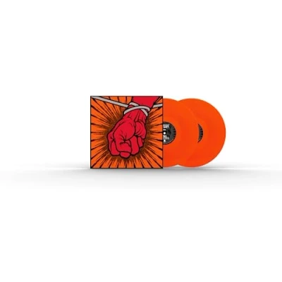 Image of Metallica St Anger Some Kind Of Orange vinyl Sealed 2024 UK 2 LP set BLCKND016 1U