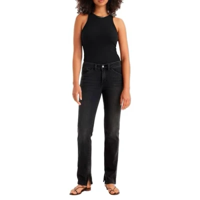 Image of Levi&#039;s Women&#039;s 314 Shp Workwear Str Jeans, Lava Rock, 29W x 32L