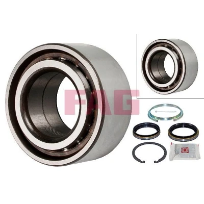 Image of 9004A36009, 9004A36009WB, 9004A36087, 9004A36092, 9036338006 Wheel bearing kit FAG 713 6185 60 Photo corresponds to scope of supply 72mm