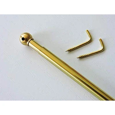 Image of easy Extendable Wand, Brass, Polished, 50 70 cm