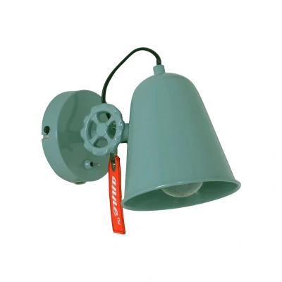 Image of Dolphin Dome Wall Light Mint Green