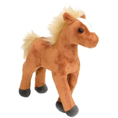 Image of Wild Republic 13595 Standing Brown Foal Cuddlekins Mini, 20 cm