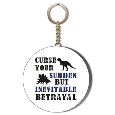 Image of Gift Insanity FIREFLY SERENITY WHITE 58mm LONG CHAIN KEYRING